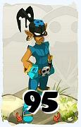 Um personagem do jogo Dofus, Roublard-Ar, de nivel 95