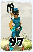 Um personagem do jogo Dofus, Roublard-Ar, de nivel 97