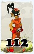 Um personagem do jogo Dofus, Steamer-Ar, de nivel 112