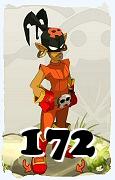 A Dofus character, Rogue-Air, by level 172