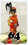 Um personagem do jogo Dofus, Roublard-Ar, de nivel 64