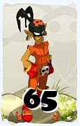 A Dofus character, Rogue-Air, by level 65