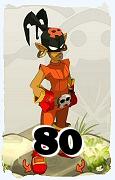 A Dofus character, Rogue-Air, by level 80