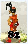 Um personagem do jogo Dofus, Roublard-Ar, de nivel 82