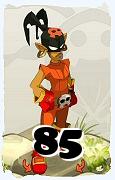 Um personagem do jogo Dofus, Roublard-Ar, de nivel 85