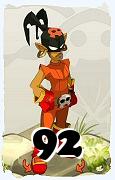 A Dofus character, Rogue-Air, by level 92