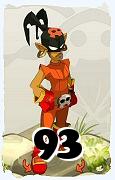 Um personagem do jogo Dofus, Roublard-Ar, de nivel 93