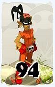 Um personagem do jogo Dofus, Roublard-Ar, de nivel 94