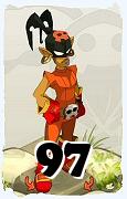 Um personagem do jogo Dofus, Roublard-Ar, de nivel 97