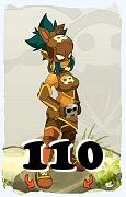 Un personaggio del gioco Dofus, Ladrurbo-Aria, al livello 110