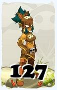 Um personagem do jogo Dofus, Roublard-Ar, de nivel 127