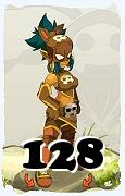 Un personnage du jeu Dofus, Roublard-Air, au niveau 128