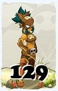 Un personaje del juego Dofus, Tymador-Aire, de nivel 129