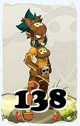 Un personaje del juego Dofus, Tymador-Aire, de nivel 138