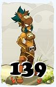 Um personagem do jogo Dofus, Roublard-Ar, de nivel 139