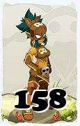 Um personagem do jogo Dofus, Roublard-Ar, de nivel 158