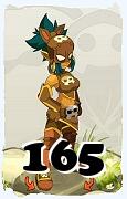 Un personnage du jeu Dofus, Roublard-Air, au niveau 165