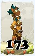 Um personagem do jogo Dofus, Osamodas-Ar, de nivel 173