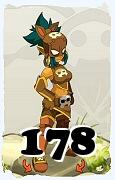 Un personnage du jeu Dofus, Roublard-Air, au niveau 178