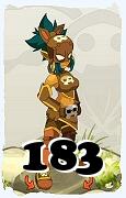 Un personnage du jeu Dofus, Crâ-Air, au niveau 183