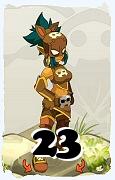 Um personagem do jogo Dofus, Roublard-Ar, de nivel 23