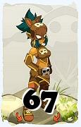 Um personagem do jogo Dofus, Roublard-Ar, de nivel 67