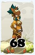 Um personagem do jogo Dofus, Roublard-Ar, de nivel 68