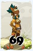 Um personagem do jogo Dofus, Xelor-Ar, de nivel 69