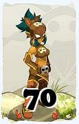 A Dofus character, Sacrier-Air, by level 70