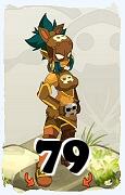 A Dofus character, Rogue-Air, by level 79