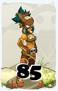 Um personagem do jogo Dofus, Zobal-Ar, de nivel 85