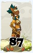 Um personagem do jogo Dofus, Roublard-Ar, de nivel 87