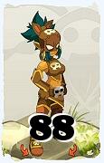 Um personagem do jogo Dofus, Roublard-Ar, de nivel 88