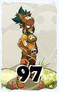 Um personagem do jogo Dofus, Roublard-Ar, de nivel 97