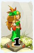 Um personagem do jogo Dofus, Sacrier-Ar, de nivel 1