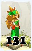 Um personagem do jogo Dofus, Sacrier-Ar, de nivel 131