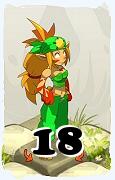 A Dofus character, Pandawa-Air, by level 18