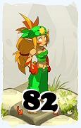 Um personagem do jogo Dofus, Sacrier-Ar, de nivel 82