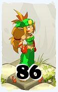 Um personagem do jogo Dofus, Sacrier-Ar, de nivel 86