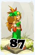 Um personagem do jogo Dofus, Sacrier-Ar, de nivel 87