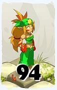 Um personagem do jogo Dofus, Sacrier-Ar, de nivel 94