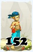 A Dofus character, Sacrier-Air, by level 152