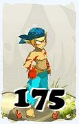 A Dofus character, Sacrier-Air, by level 175