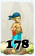 A Dofus character, Sacrier-Air, by level 178