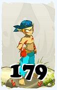 Um personagem do jogo Dofus, Cra-Ar, de nivel 179