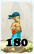 A Dofus character, Sacrier-Air, by level 180