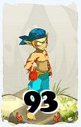 Um personagem do jogo Dofus, Steamer-Ar, de nivel 93