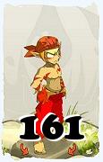 Um personagem do jogo Dofus, Cra-Ar, de nivel 161