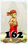 Um personagem do jogo Dofus, Sacrier-Ar, de nivel 162