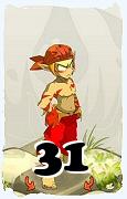 Um personagem do jogo Dofus, Sram-Ar, de nivel 31